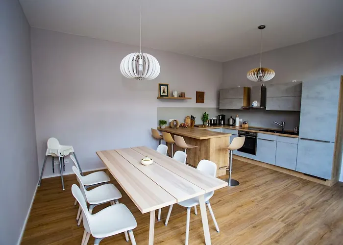 Eckhof Domizil - Grosszuegige Ferienwohnung Mit Kleinem Garten In Der Altstadt Von Gotha
